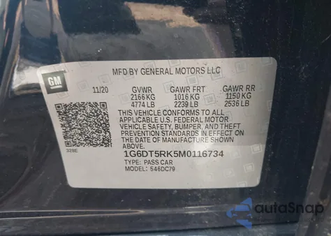 2021 Cadillac Ct5 Premium Luxury from USA, damaged, VIN 1G6DT5RK5M0116734